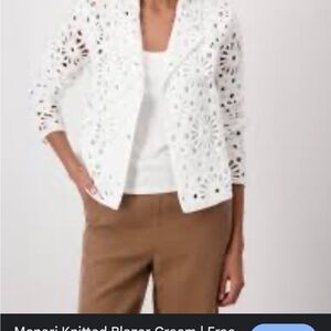 Elegant White Lace Top